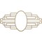 Ekena Millwork Elizabeth Wood Fretwork Pierced Ceiling Medallion, Birch, 36"W x 18"H x 9 7/8"IW x 17"IH x 1/4"T CMWP36X18X0250EBBI - alternate 1